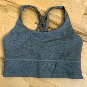 Lululemon Energy Longline Bra *Medium Support, B–D Cups Thread Dye Rover size 4
